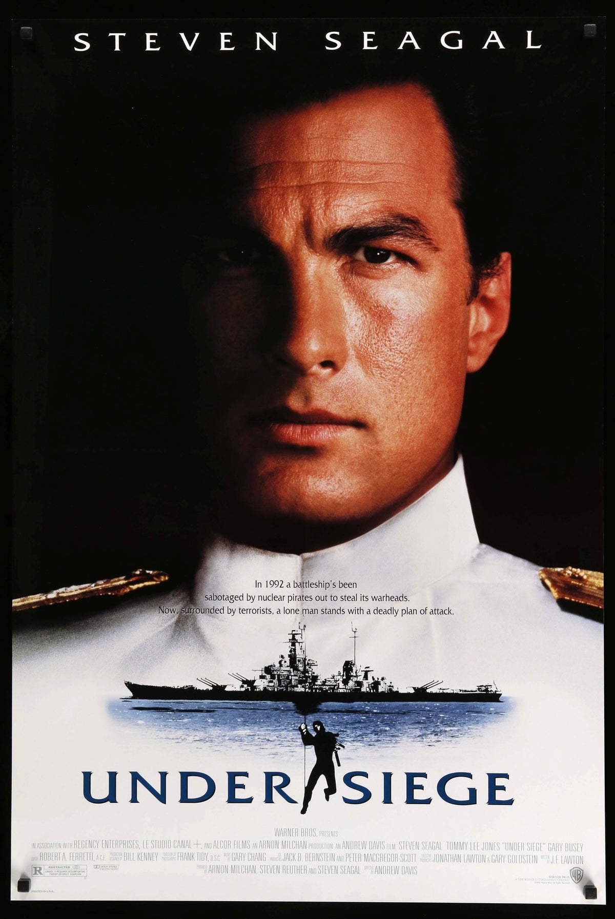 Under Siege (1992) original movie poster for sale at Original Film Art