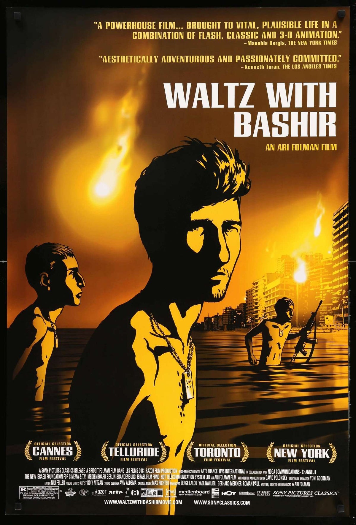 Waltz with Bashir (2008) original movie poster for sale at Original Film Art - Vintage Movie Posters