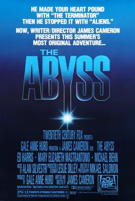 Abyss (1989) original movie poster for sale at Original Film Art - Vintage Movie Posters