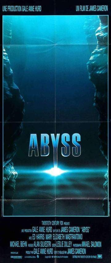 Abyss (1989) original movie poster for sale at Original Film Art - Vintage Movie Posters
