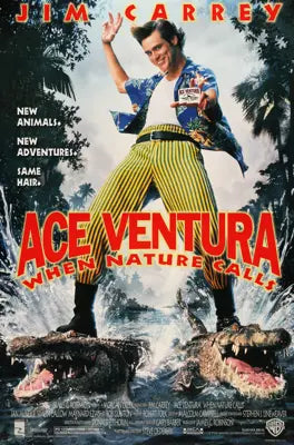 Ace Ventura - When Nature Calls (1995) original movie poster for sale at Original Film Art - Vintage Movie Posters