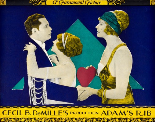 Adam's Rib (1923) original movie poster for sale at Original Film Art - Vintage Movie Posters