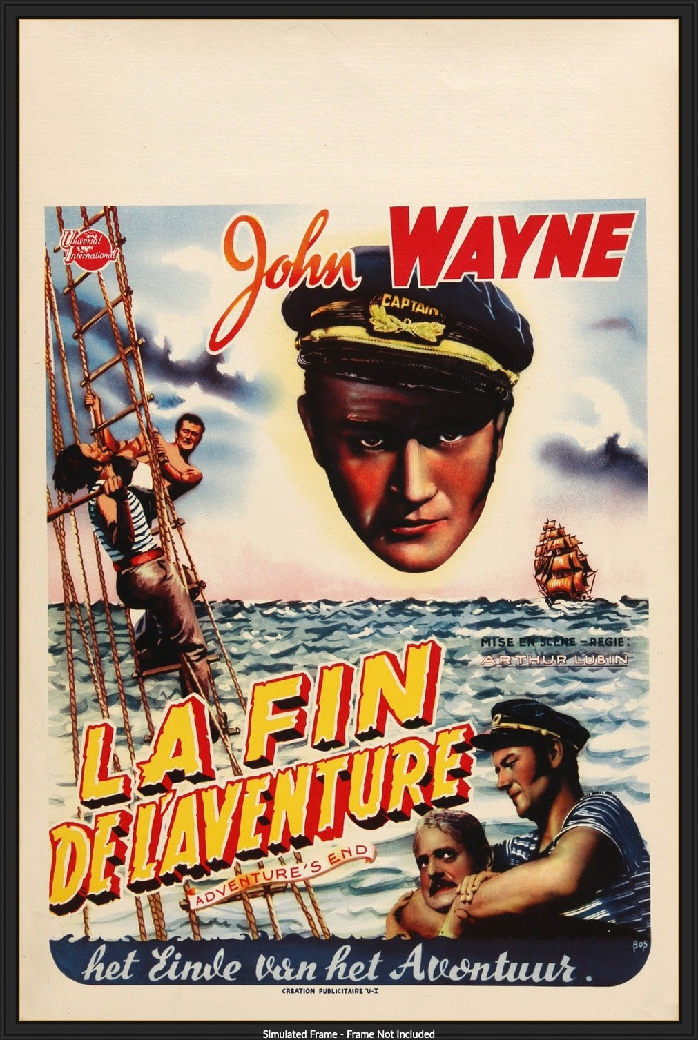 Adventure's End (1937) original movie poster for sale at Original Film Art - Vintage Movie Posters