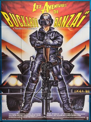Adventures of Buckaroo Banzai (1984) original movie poster for sale at Original Film Art - Vintage Movie Posters
