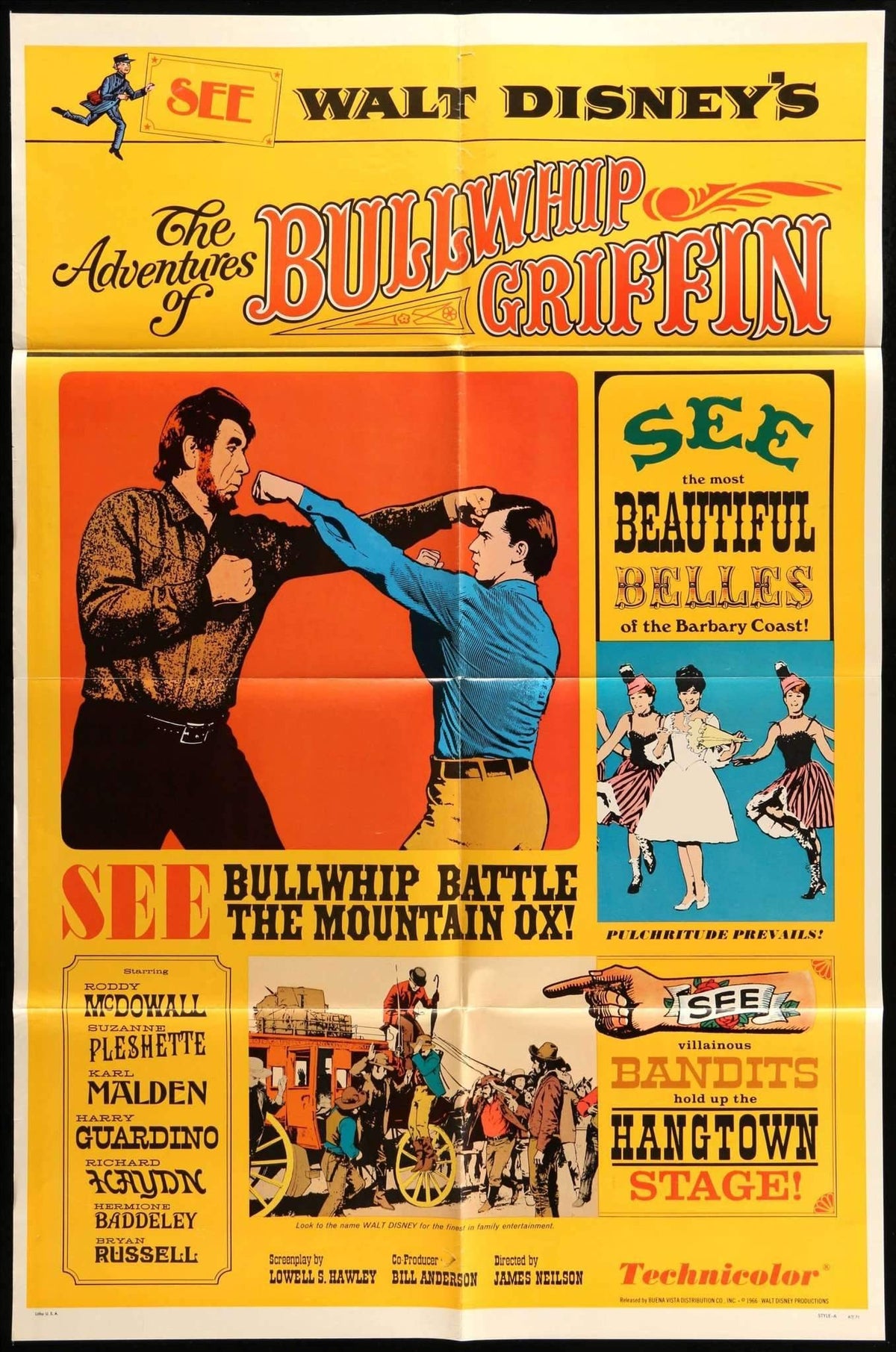 Adventures of Bullwhip Griffith (1967) original movie poster for sale at Original Film Art - Vintage Movie Posters