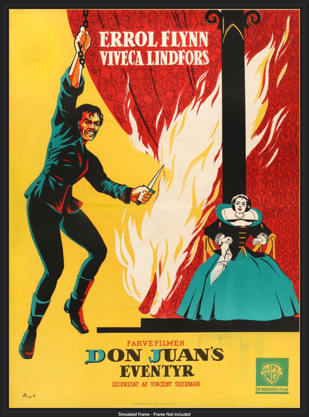 Adventures of Don Juan (1949) original movie poster for sale at Original Film Art - Vintage Movie Posters
