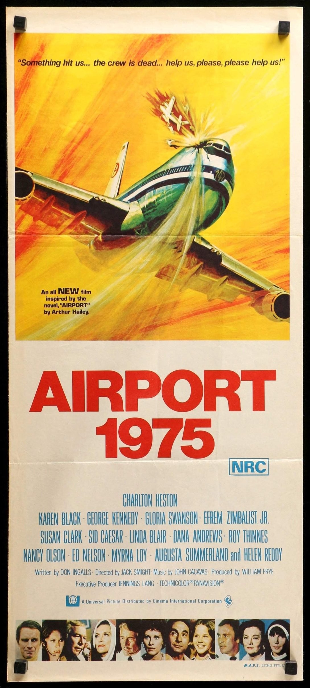 Airport 1975 (1974) original movie poster for sale at Original Film Art - Vintage Movie Posters