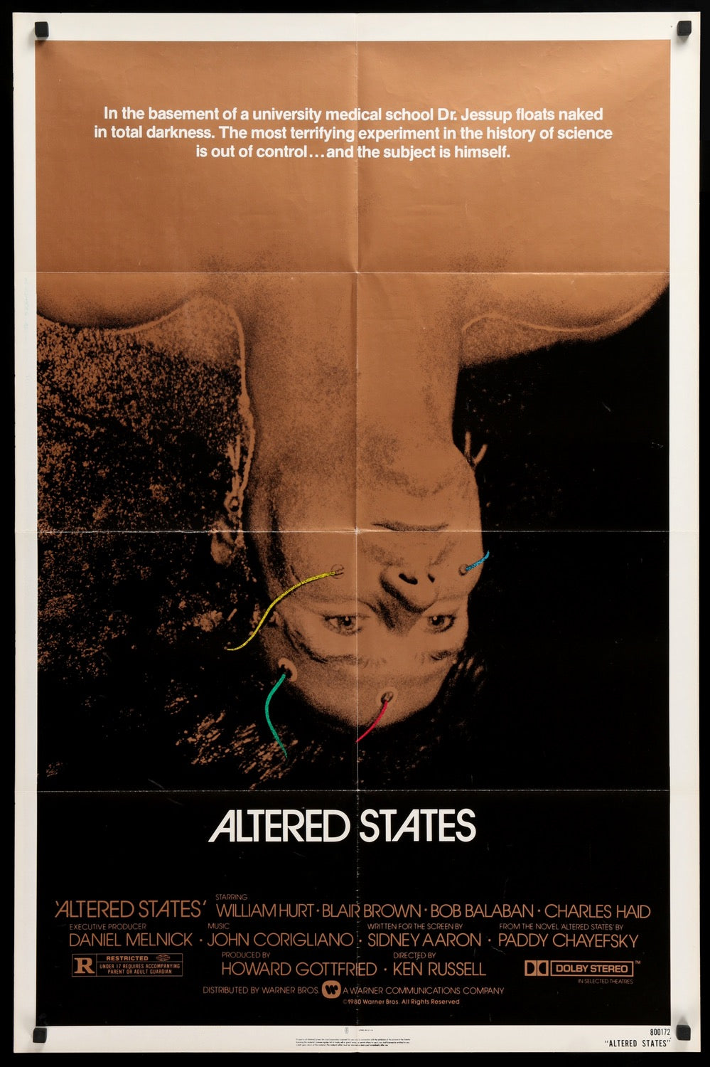 Altered States (1980) original movie poster for sale at Original Film Art - Vintage Movie Posters