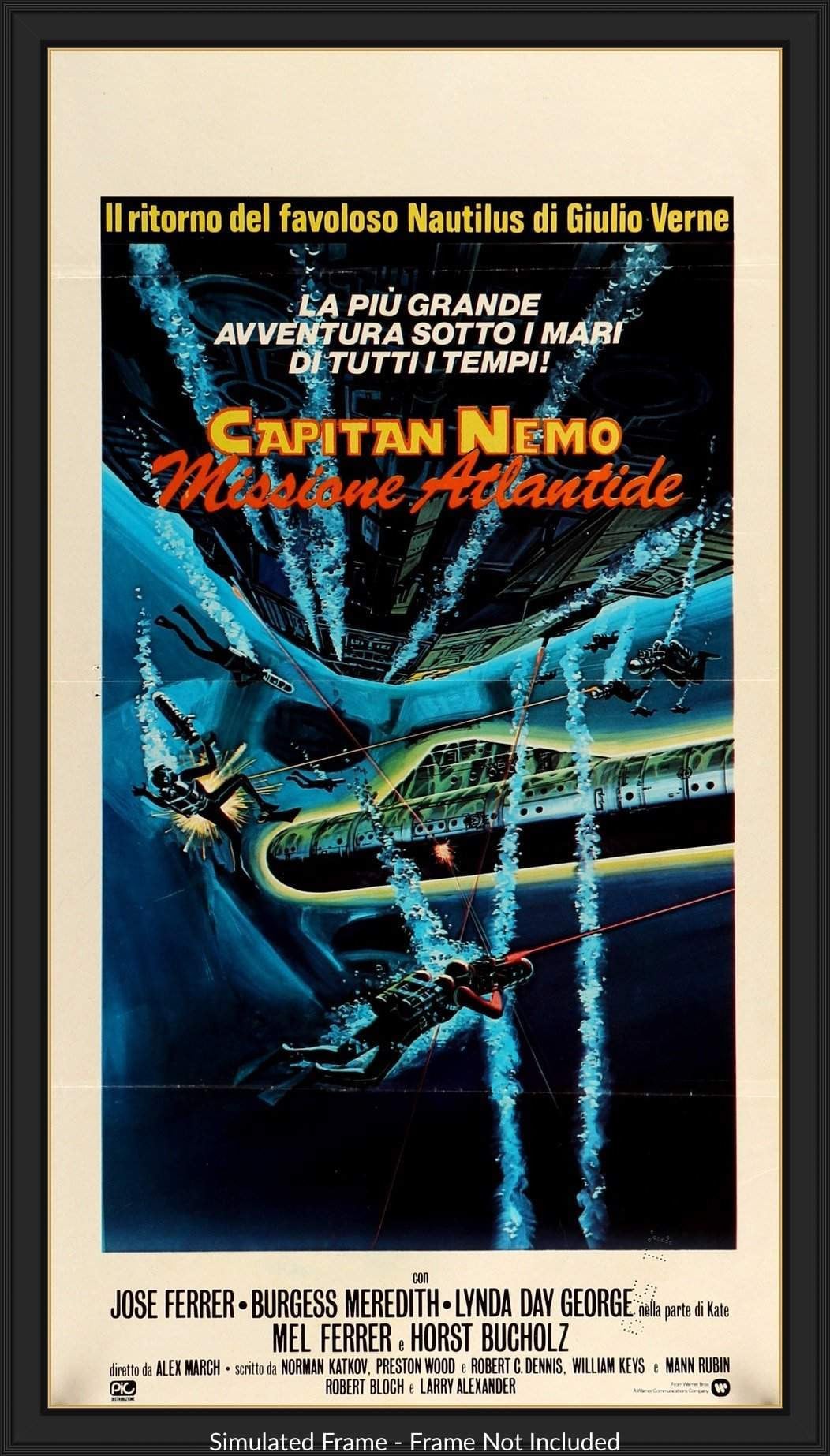 Amazing Captain Nemo (1978) original movie poster for sale at Original Film Art - Vintage Movie Posters