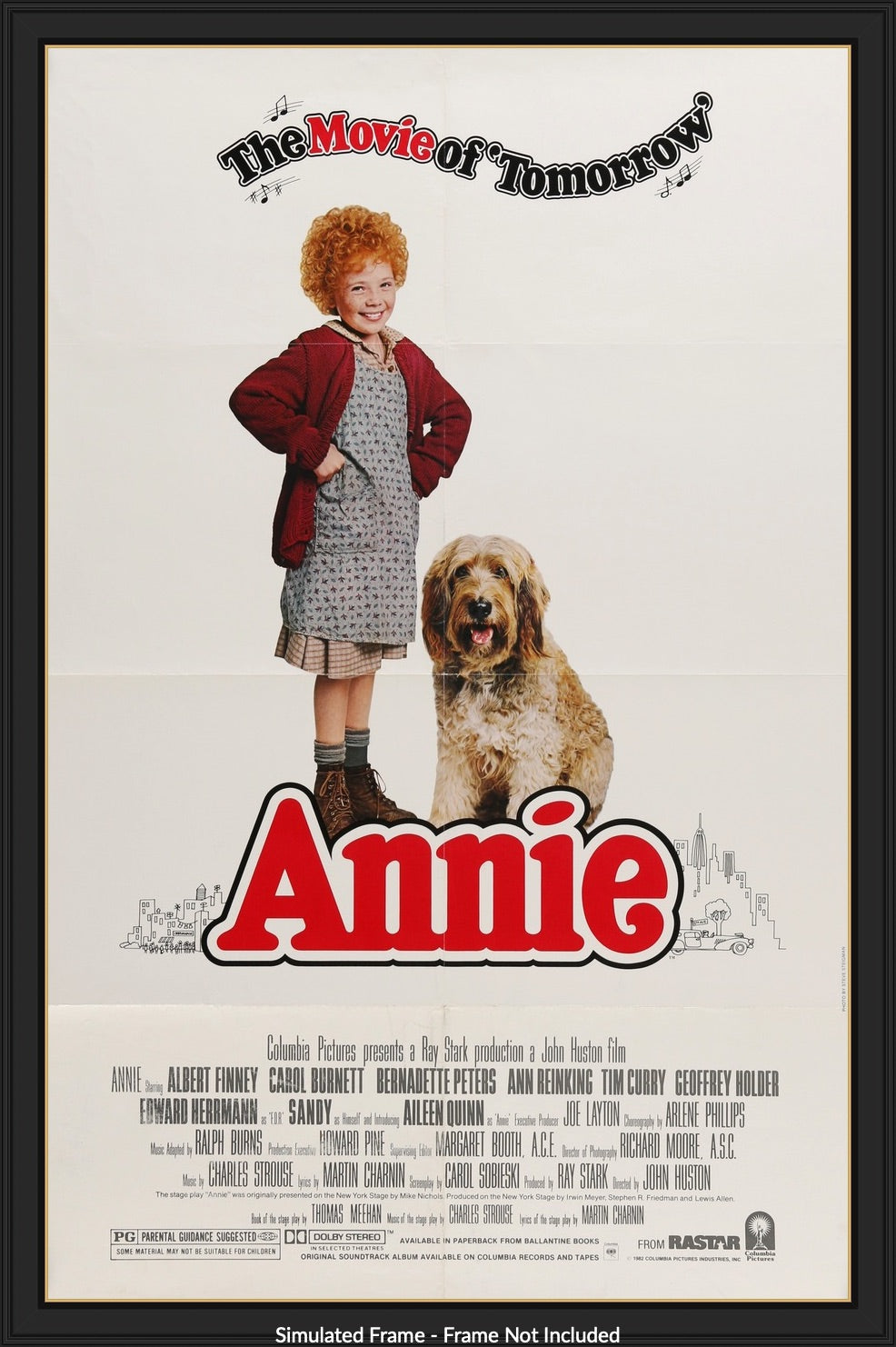 Annie (1982) original movie poster for sale at Original Film Art - Vintage Movie Posters