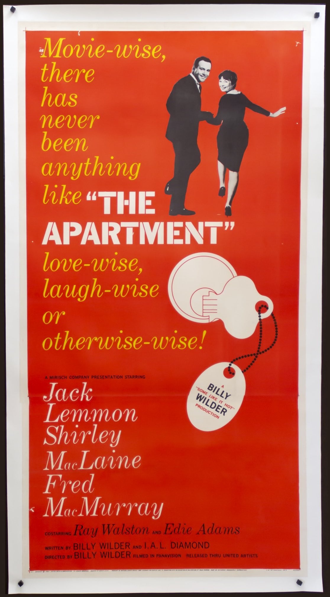 Apartment (1960) original movie poster for sale at Original Film Art