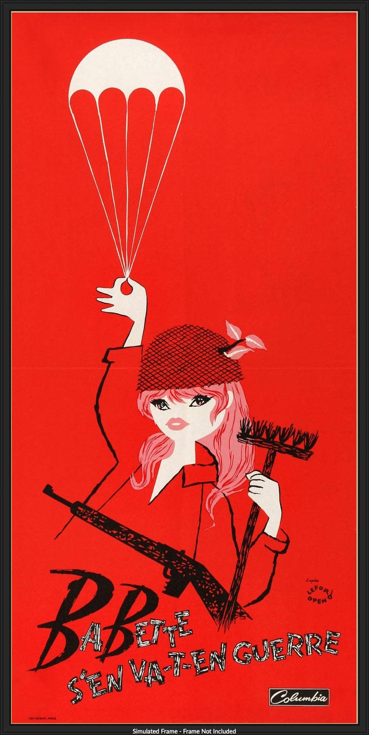 Babette Goes to War (1959) original movie poster for sale at Original Film Art - Vintage Movie Posters