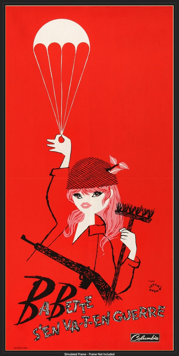 Babette Goes to War (1959) original movie poster for sale at Original Film Art