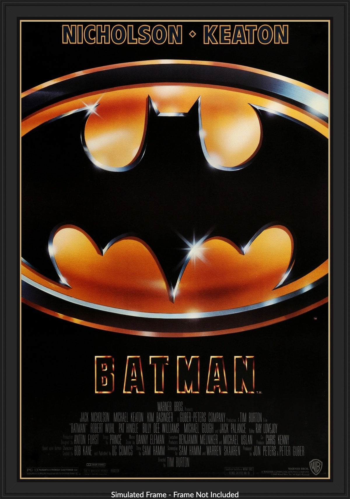 Batman (1989) original movie poster for sale at Original Film Art - Vintage Movie Posters