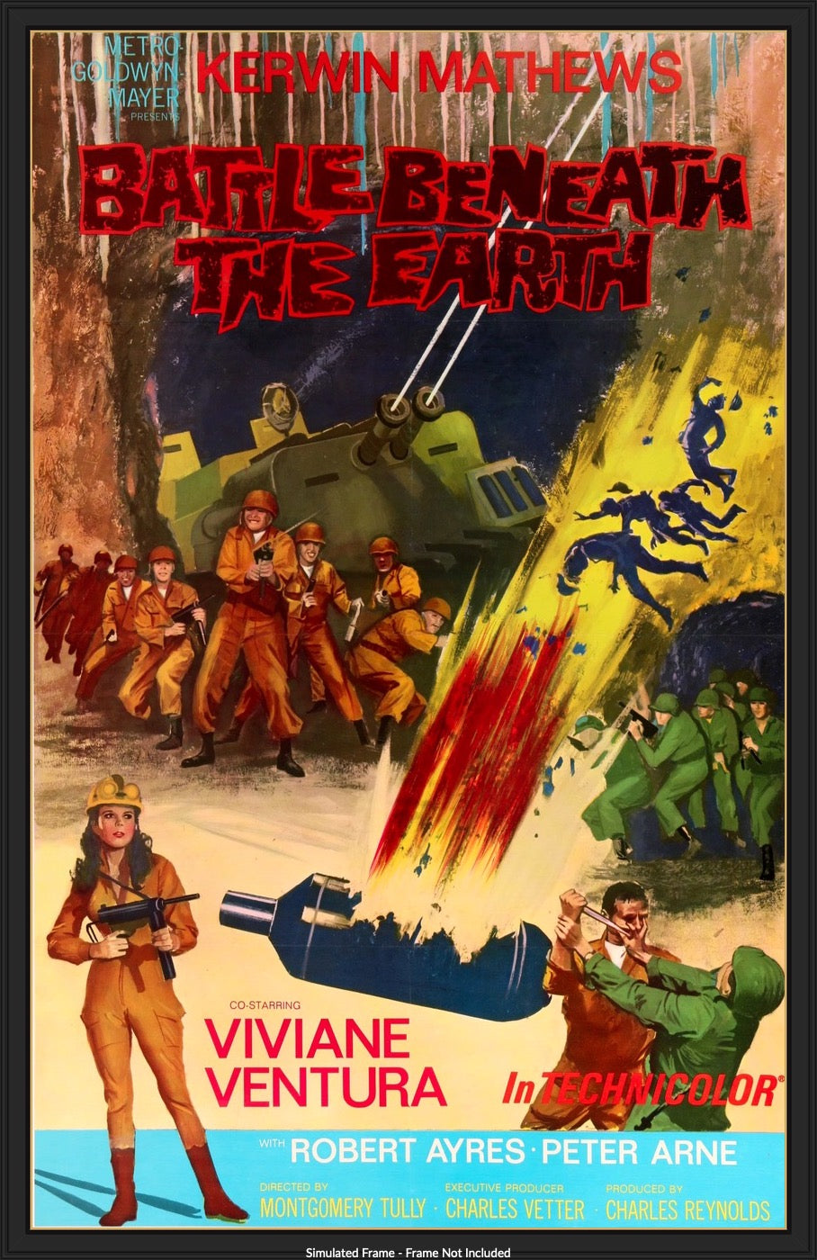 Battle Beneath the Earth (1967) original movie poster for sale at Original Film Art