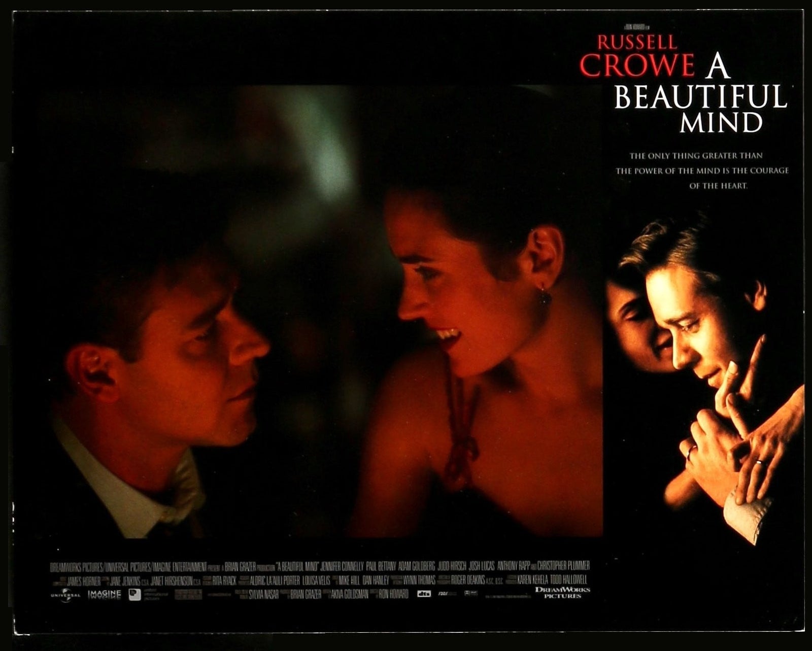 A Beautiful Mind (2001) Lobby Card original movie poster for sale at Original Film Art - Vintage Movie Posters
