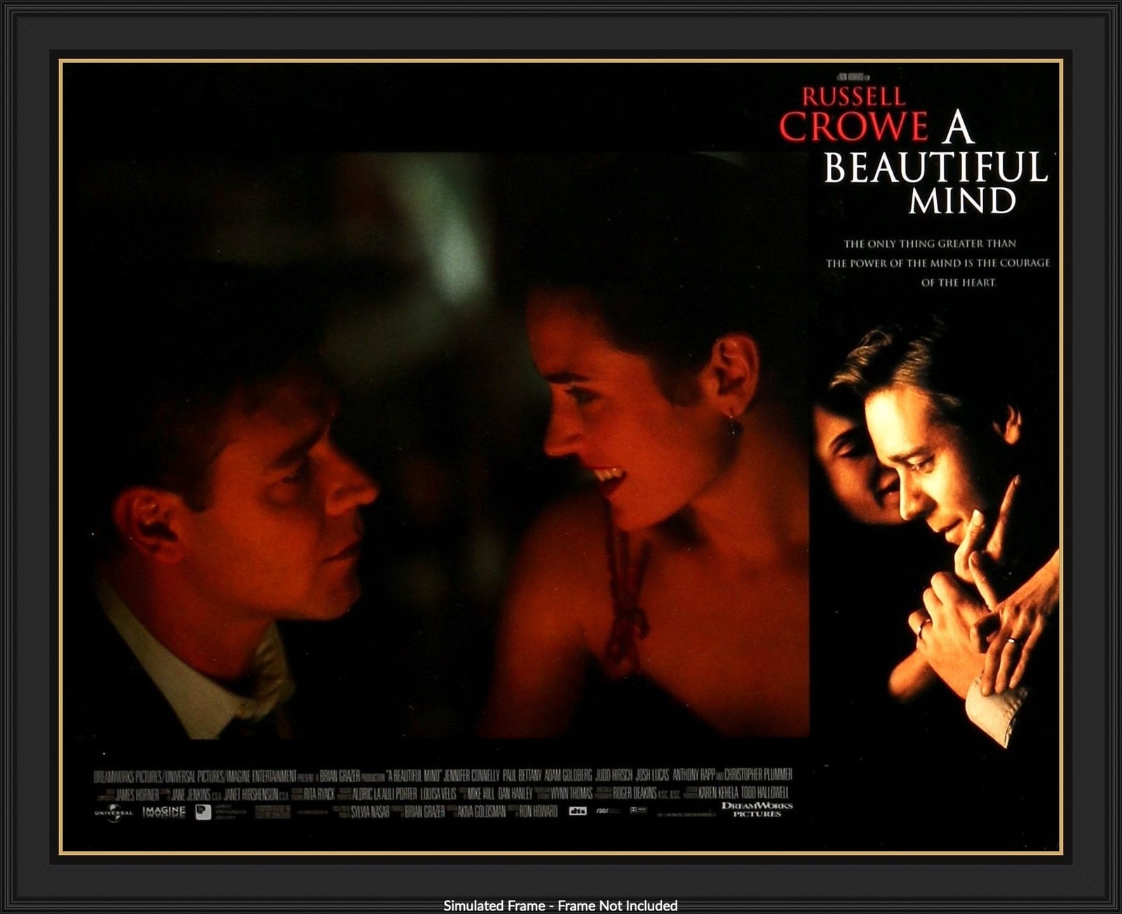 A Beautiful Mind (2001) Lobby Card original movie poster for sale at Original Film Art - Vintage Movie Posters