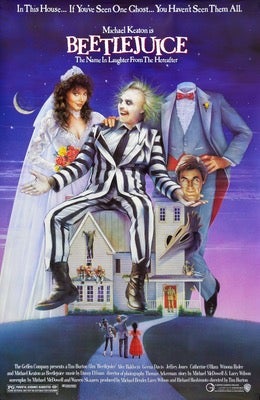 Beetlejuice (1988) original movie poster for sale at Original Film Art