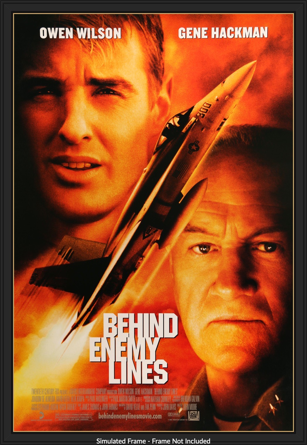 Behind Enemy Lines (2001) original movie poster for sale at Original Film Art - Vintage Movie Posters