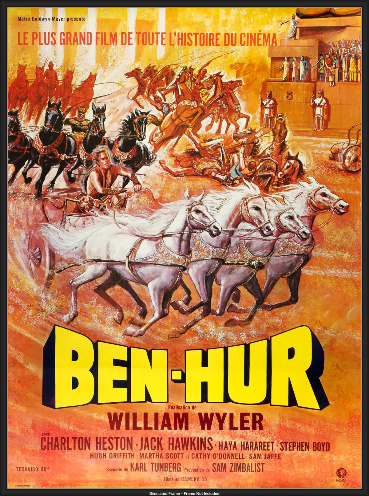 Ben Hur (1959) original movie poster for sale at Original Film Art - Vintage Movie Posters