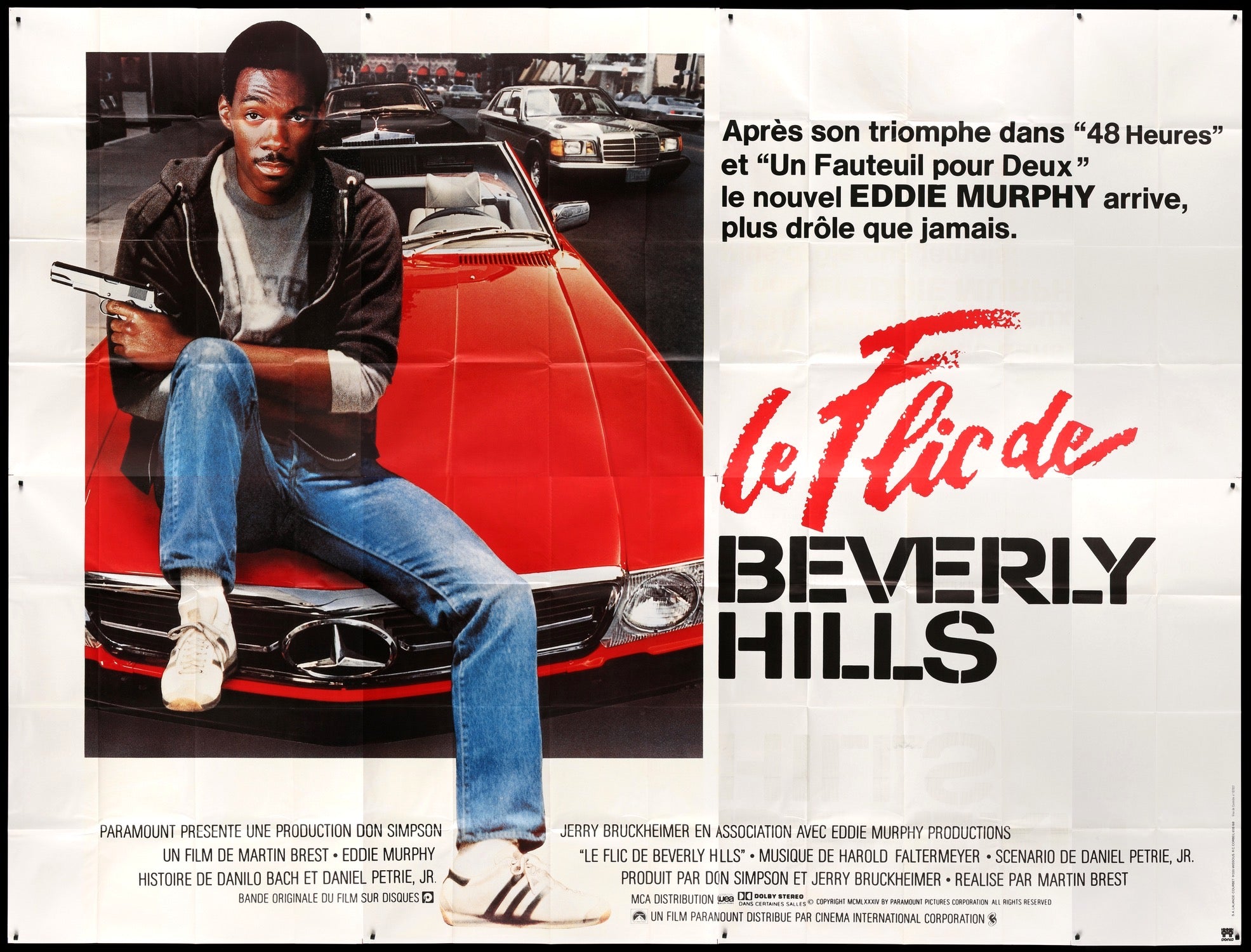 Beverly Hills Cop (1984) original movie poster for sale at Original Film Art - Vintage Movie Posters