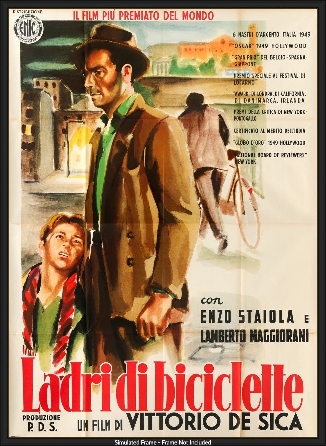 Bicycle Thieves (1948) original movie poster for sale at Original Film Art - Vintage Movie Posters