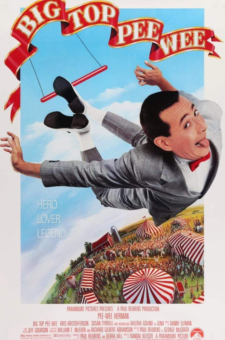 Big Top Pee-wee (1988) original movie poster for sale at Original Film Art - Vintage Movie Posters
