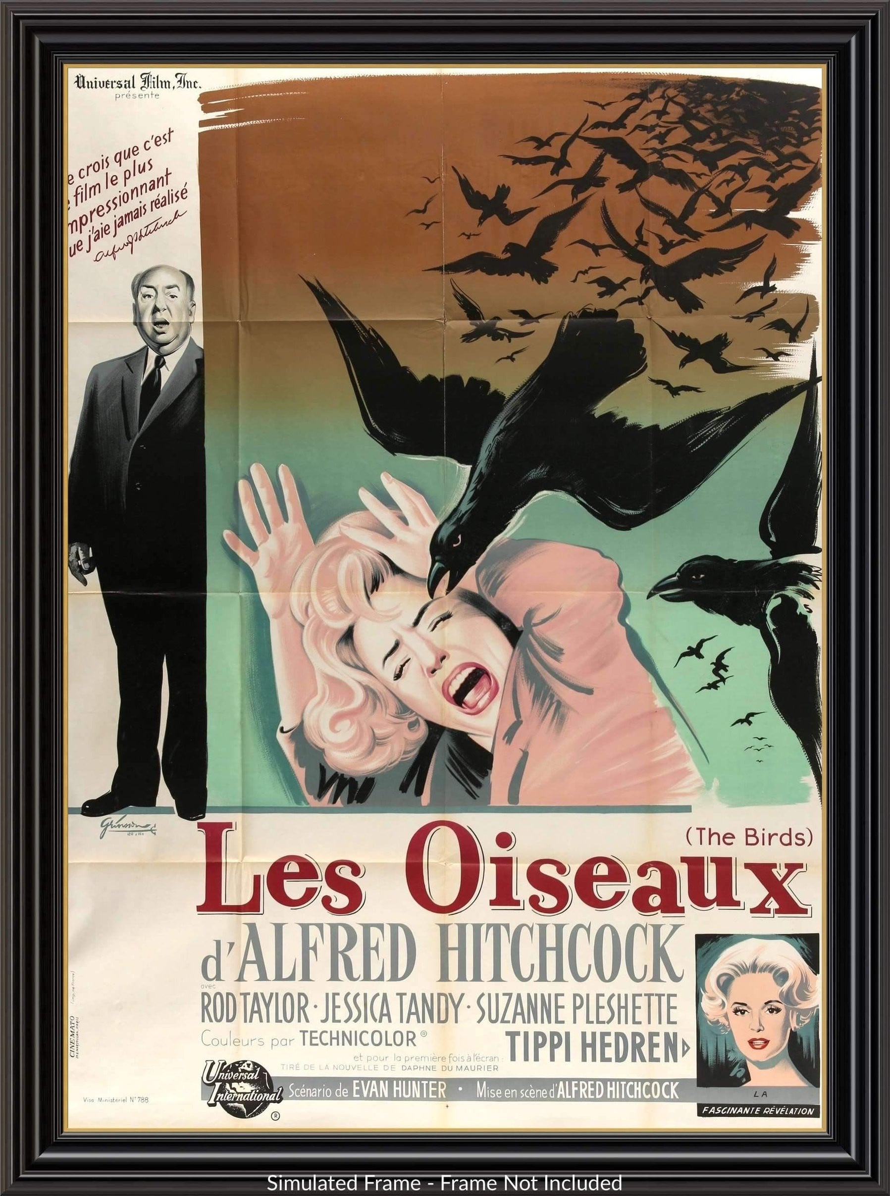 Birds (1963) original movie poster for sale at Original Film Art