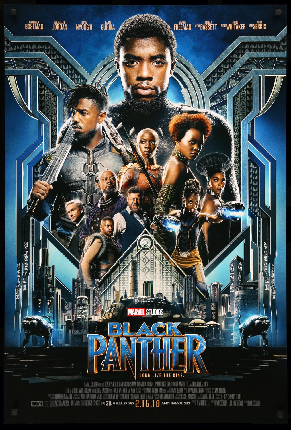 Black Panther (2018) original movie poster for sale at Original Film Art