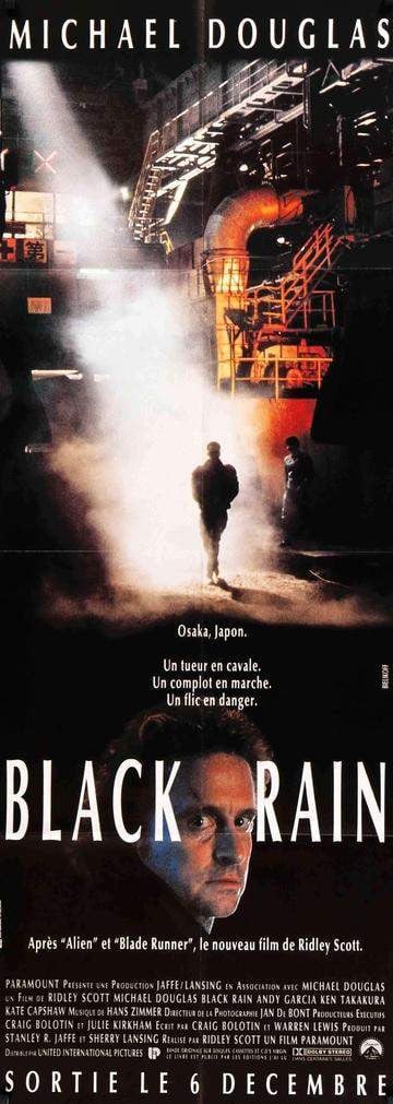 Black Rain (1989) original movie poster for sale at Original Film Art - Vintage Movie Posters