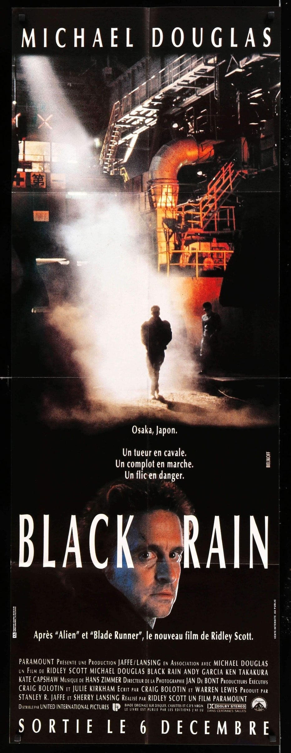 Black Rain (1989) original movie poster for sale at Original Film Art