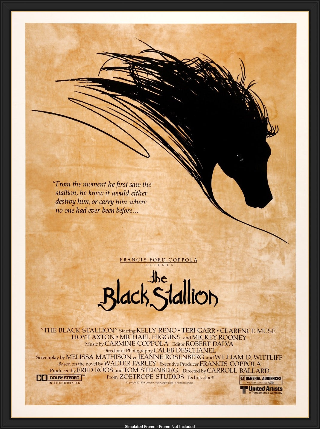 Black Stallion (1979) original movie poster for sale at Original Film Art - Vintage Movie Posters