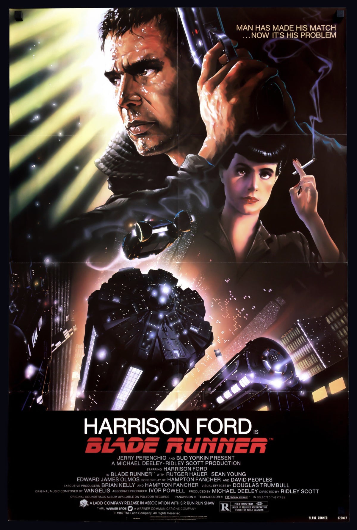 Blade Runner (1982) original movie poster for sale at Original Film Art