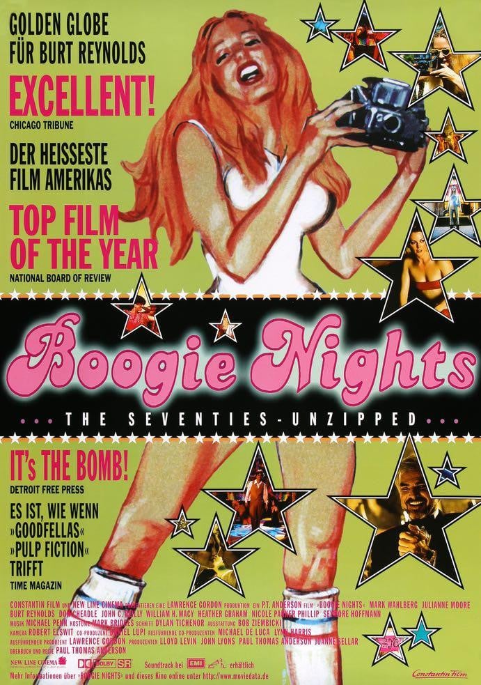 Boogie Nights (1997) original movie poster for sale at Original Film Art