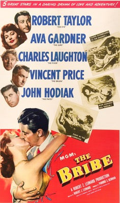 Bribe (1949) original movie poster for sale at Original Film Art