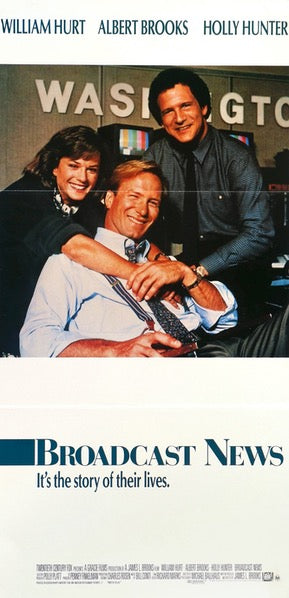Broadcast News (1987) original movie poster for sale at Original Film Art
