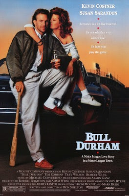 Bull Durham (1988) original movie poster for sale at Original Film Art