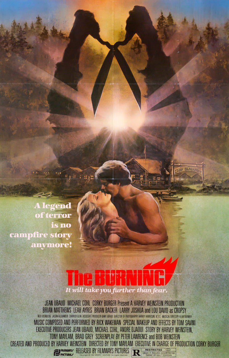 Burning (1981) original movie poster for sale at Original Film Art