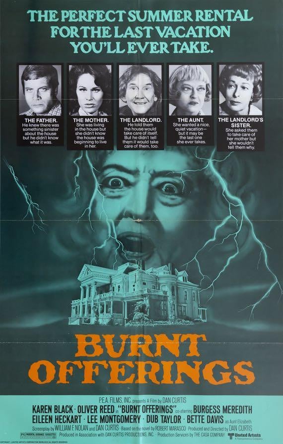 Burnt Offerings (1976) original movie poster for sale at Original Film Art