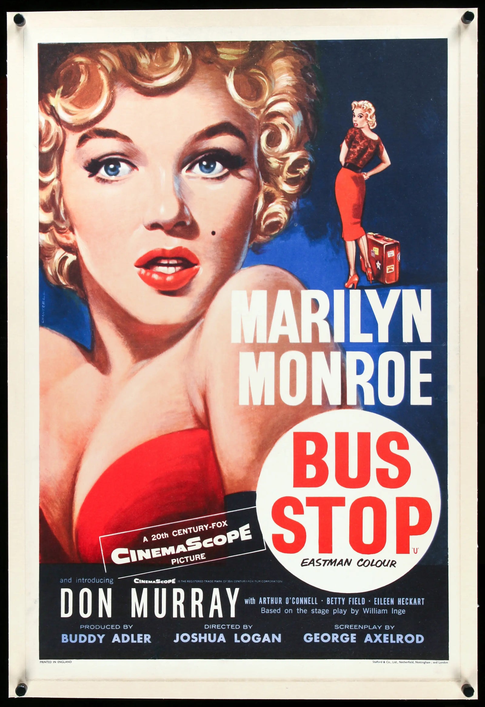 Bus Stop (1956) original movie poster for sale at Original Film Art - Vintage Movie Posters