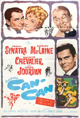 Can-Can (1960) original movie poster for sale at Original Film Art
