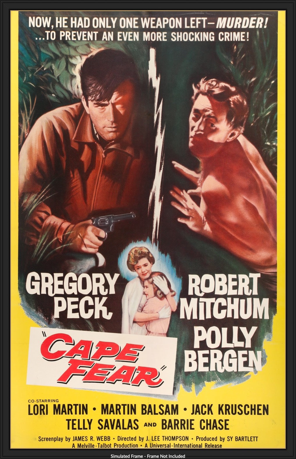 Cape Fear (1962) original movie poster for sale at Original Film Art - Vintage Movie Posters