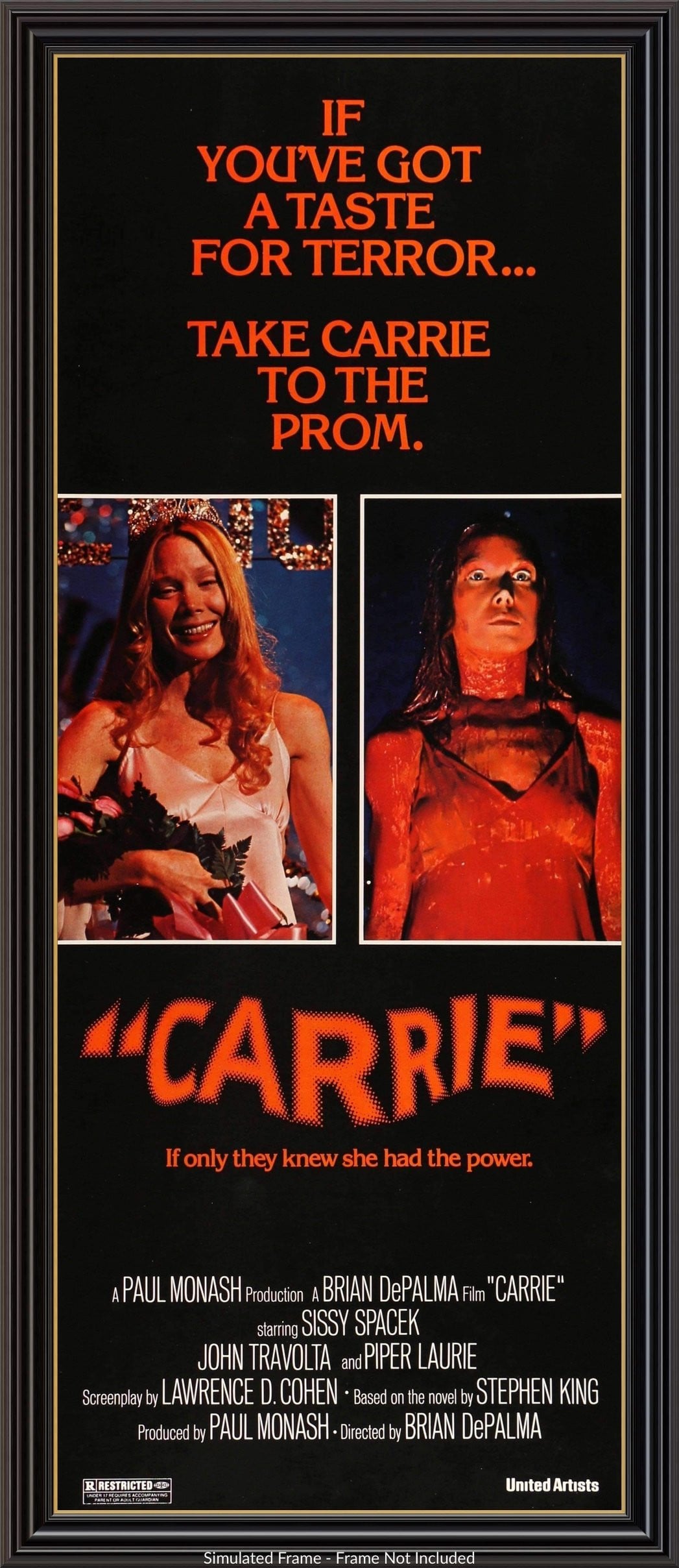 Carrie (1976) original movie poster for sale at Original Film Art