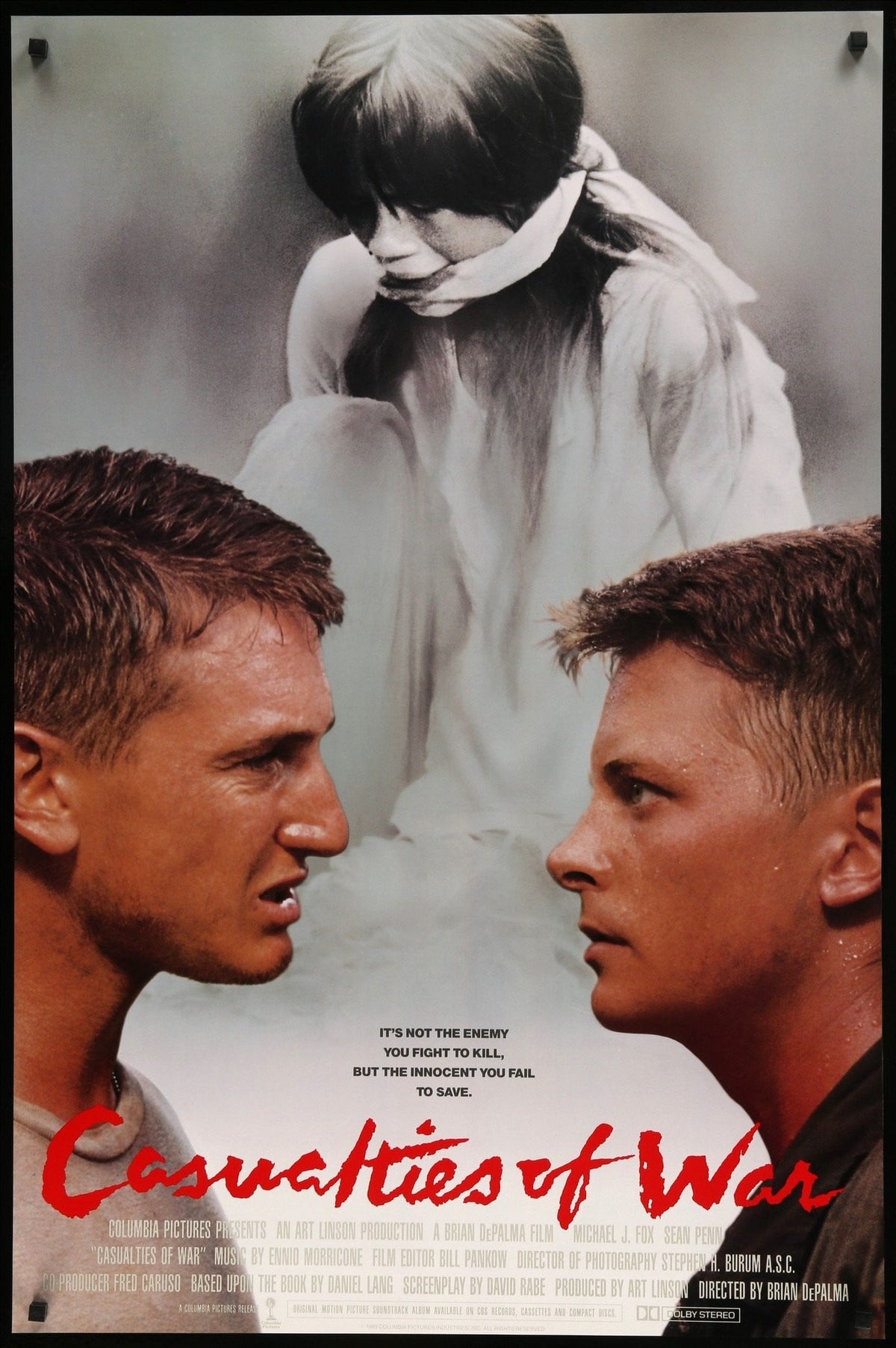 Casualties of War (1989) original movie poster for sale at Original Film Art