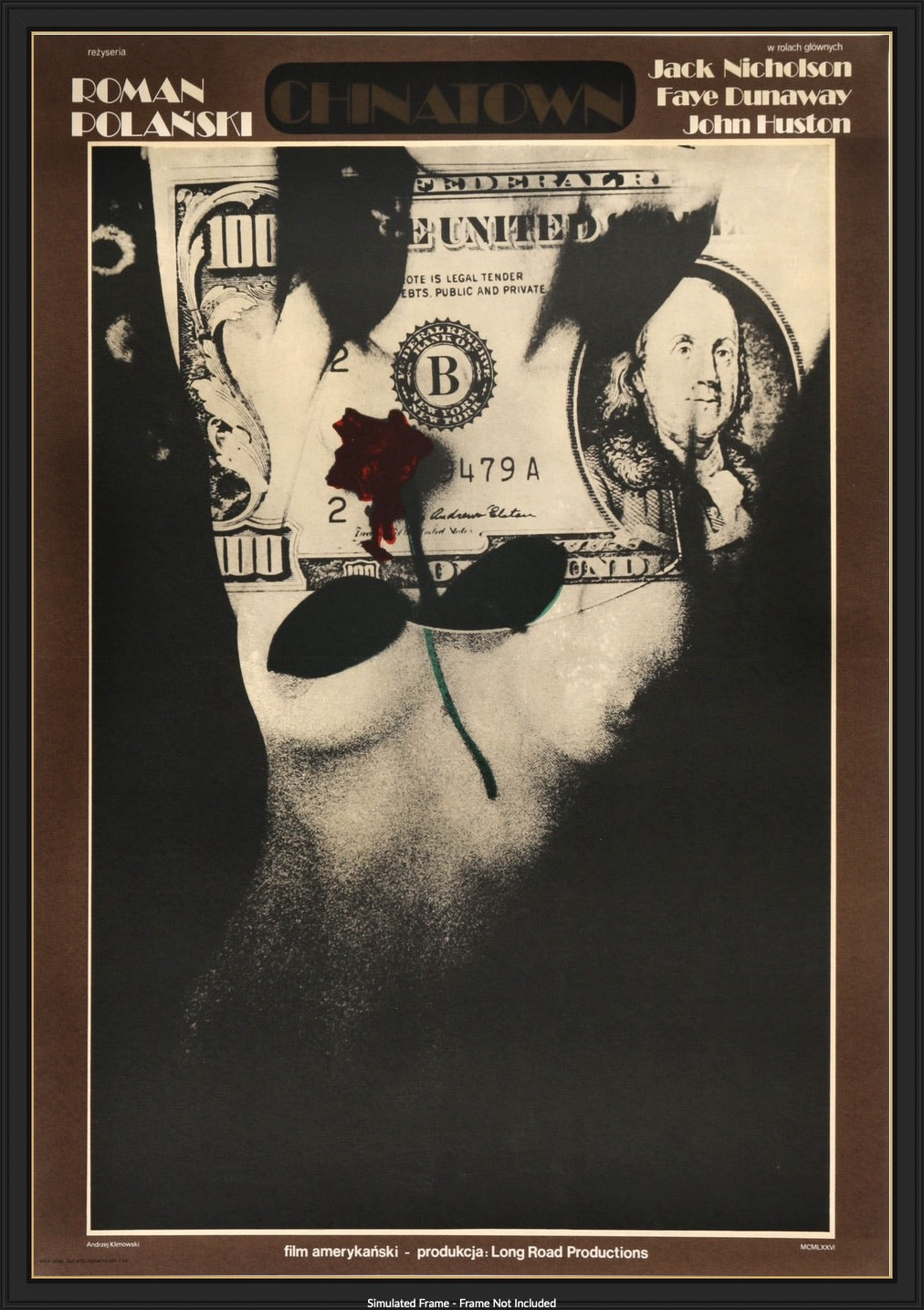 Chinatown (1974) original movie poster for sale at Original Film Art - Vintage Movie Posters