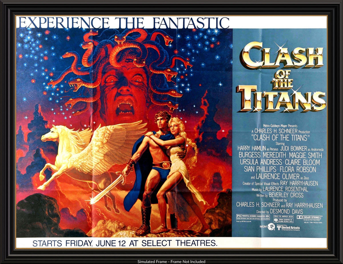 Clash of the Titans (1981) original movie poster for sale at Original Film Art - Vintage Movie Posters