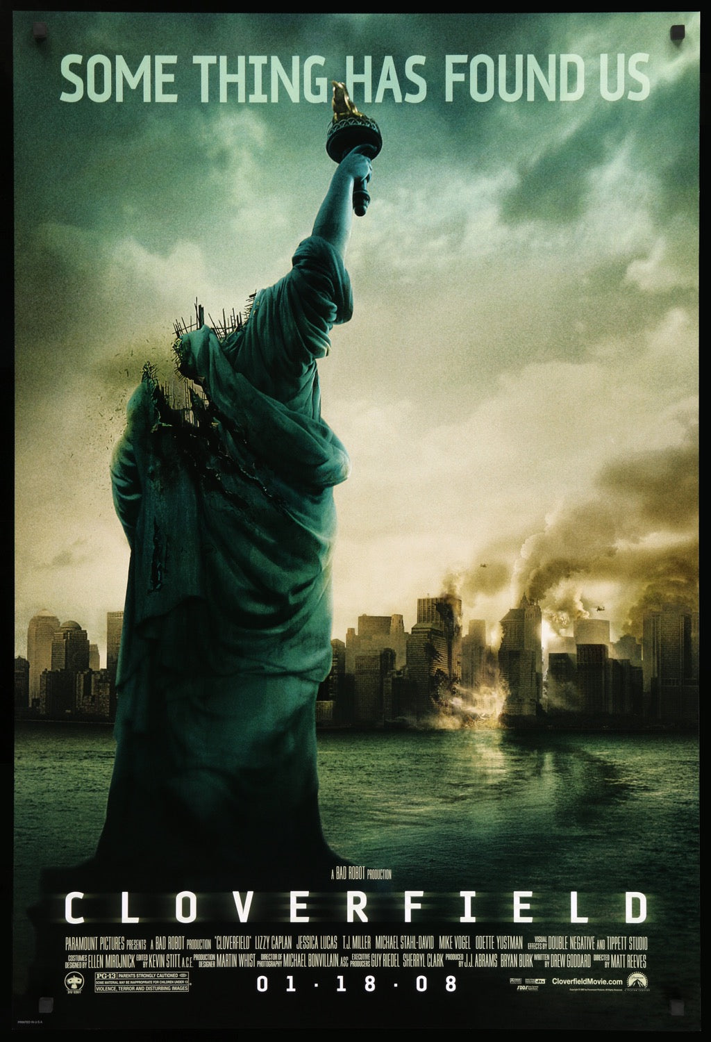 Cloverfield (2008) original movie poster for sale at Original Film Art - Vintage Movie Posters