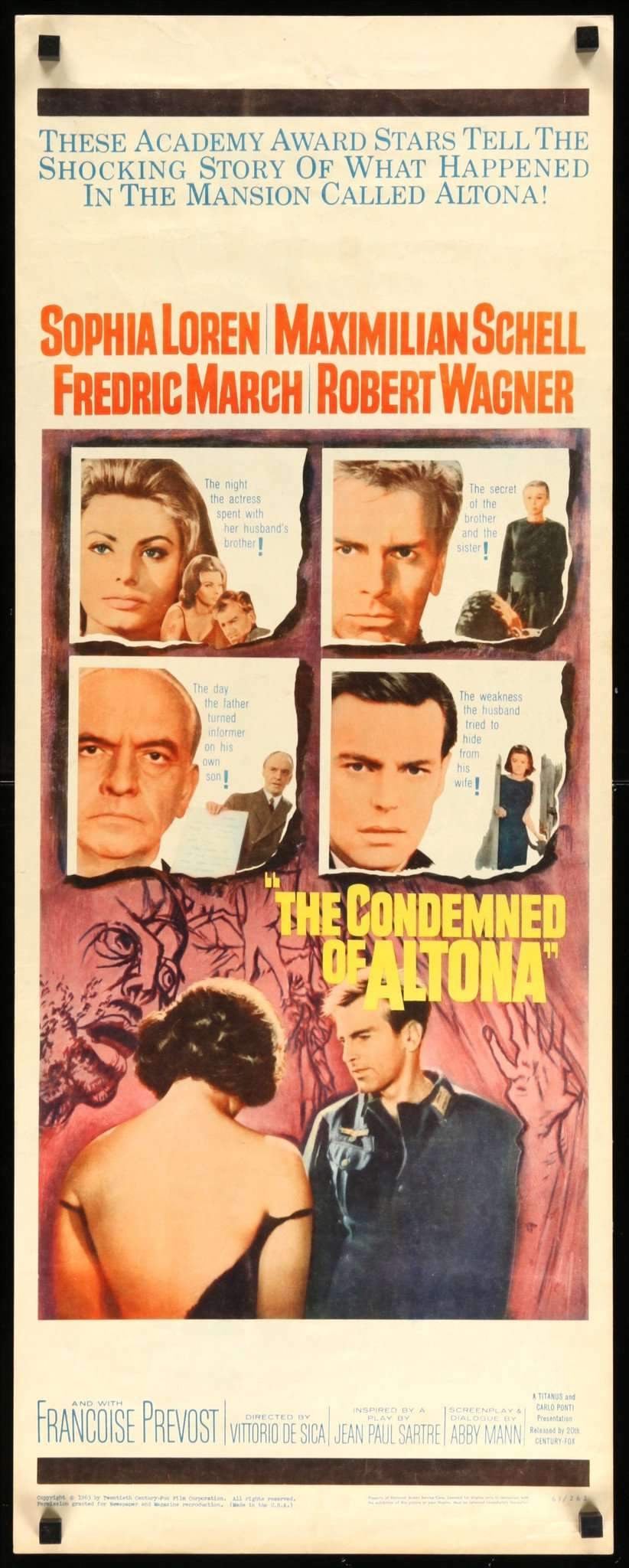 Condemned of Altona (1963) original movie poster for sale at Original Film Art