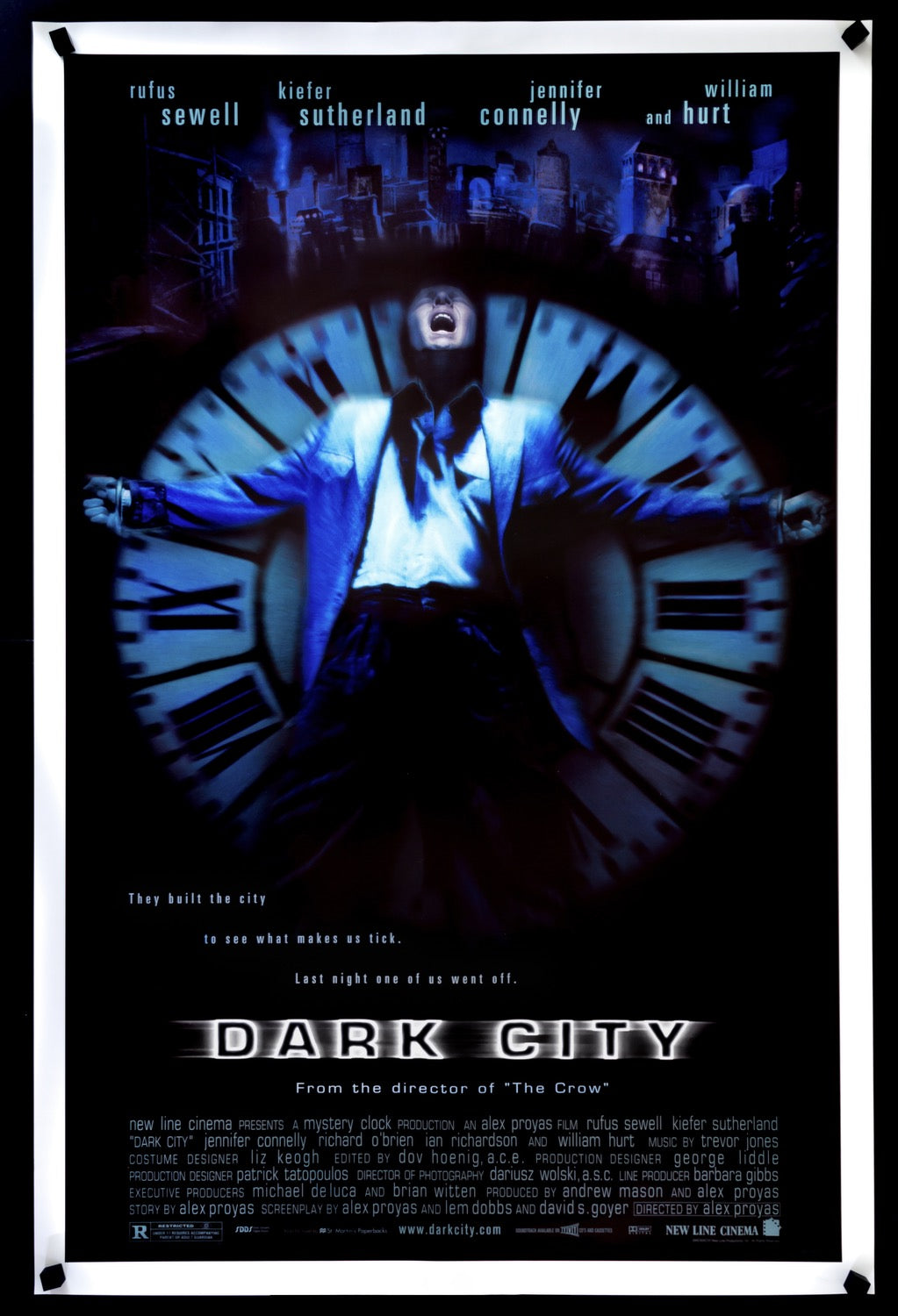 Dark City (1997) original movie poster for sale at Original Film Art