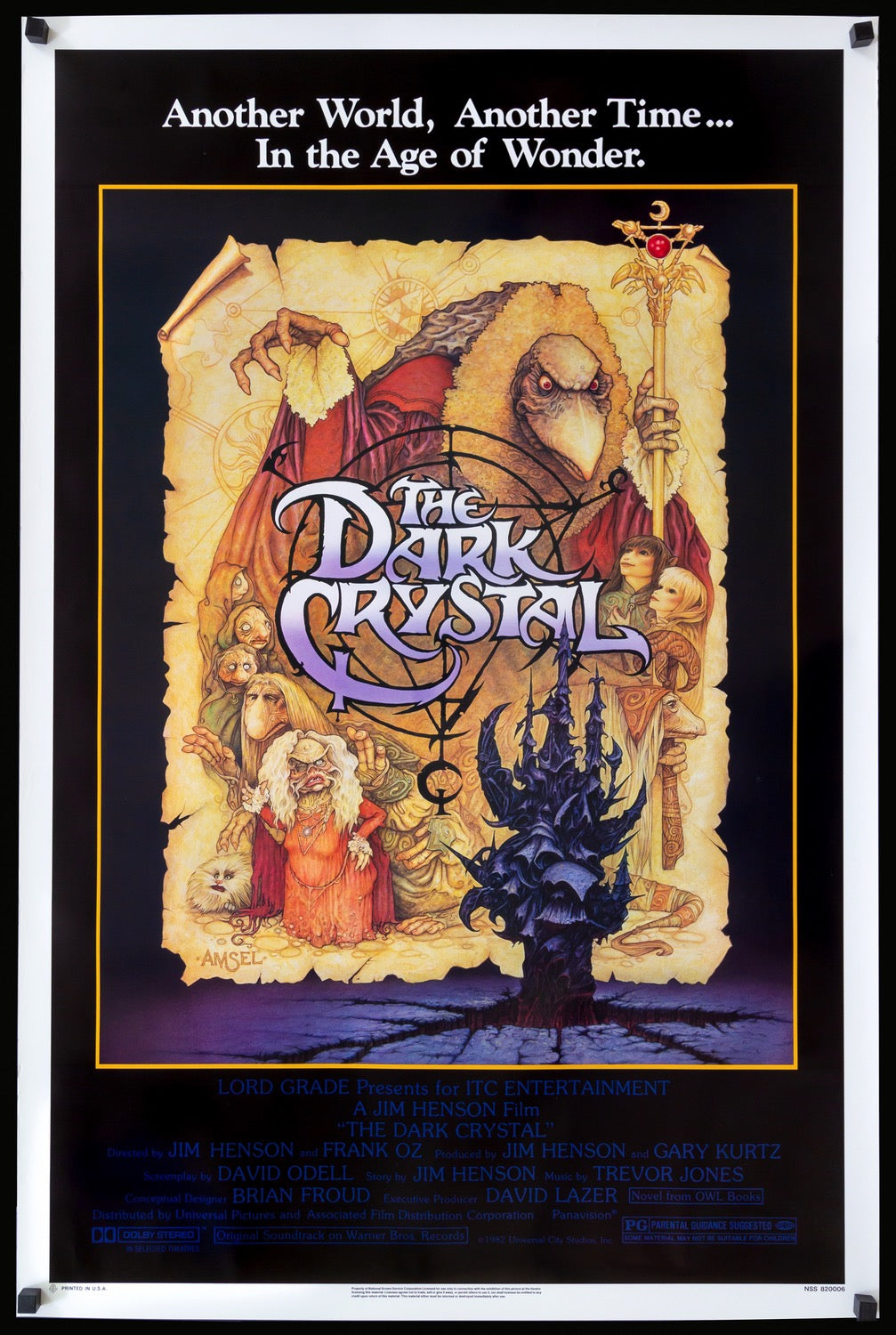 Dark Crystal (1982) original movie poster for sale at Original Film Art
